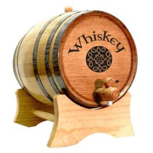 Celtic Whiskey 5 Liter Oak Barrel