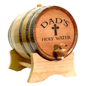 Dad's Holy Water 2 Liter Oak Barrel
