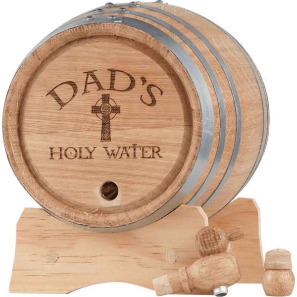 Dad's Holy Water 2 Liter Oak Barrel