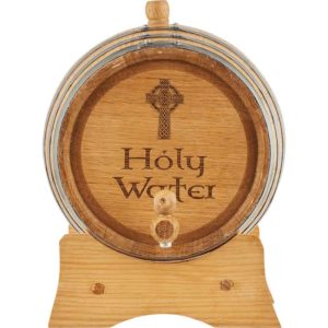 Holy Water 5 Liter Oak Barrel