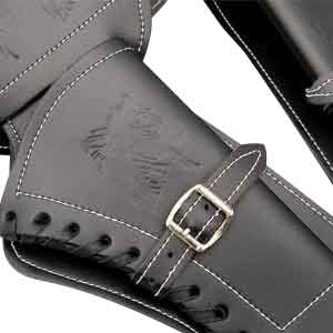 Black Double Holster - Medium