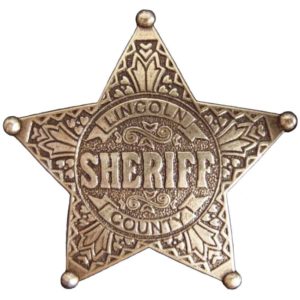 Lincoln County Sheriff Badge