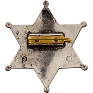Nickel Grand County Sheriff Badge