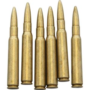 Replica Garand Rifle Bullets - Package of 6
