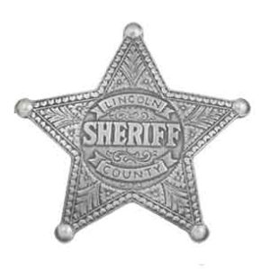 Lincoln County Sheriff Badge