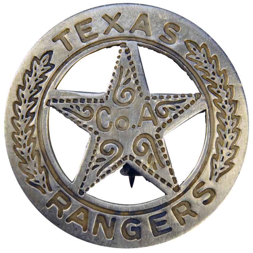 Texas Rangers Badge - Irongate Armory