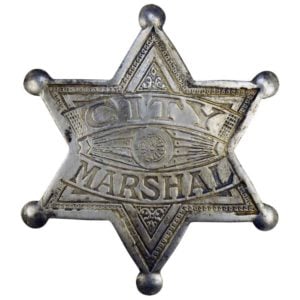 City Marshal Badge