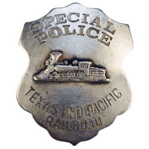 Special Police - Railroad Badge