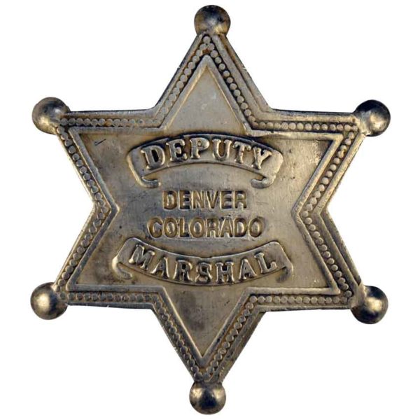 Denver Colorado Deputy Marshal Badge