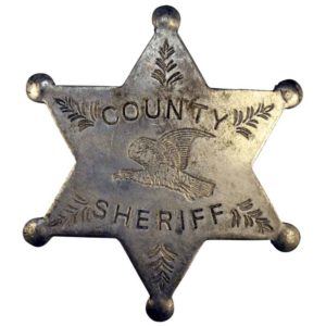 County Sheriff Badge