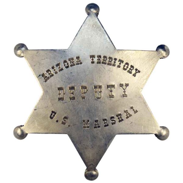 AZ Territory Deputy U.S. Marshal Badge
