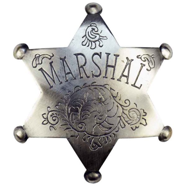 Western Marshal Badge