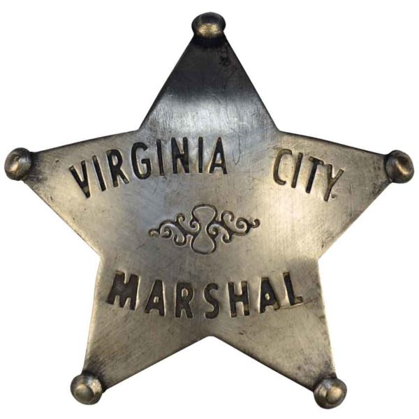 Virginia City Marshal Badge