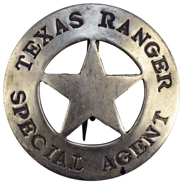Texas Ranger Special Agent Badge