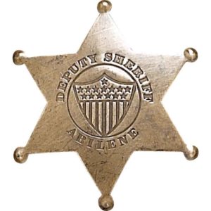 Abilene Deputy Sheriff Badge