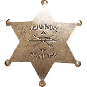 Arizona Indian Police Badge