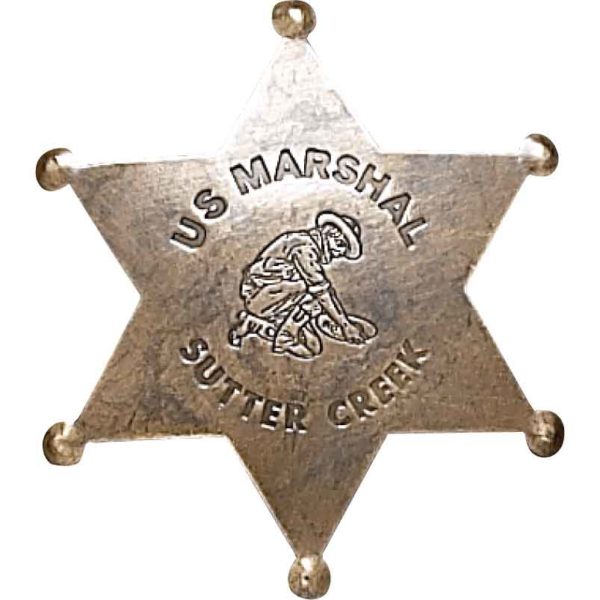 Sutter Creek US Marshal Badge