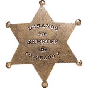 Durango Colorado Sheriff Badge