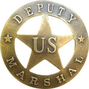 Circled Star Deputy US Marshal Badge