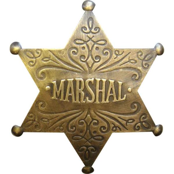 Fancy Marshal badge