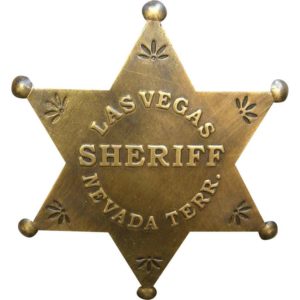 Las Vegas Sheriff Nevada Territory Badge
