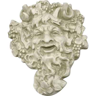 Laughing Bacchus Wall Plaque