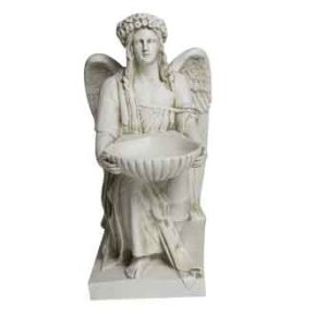 Angel with Dish Statue