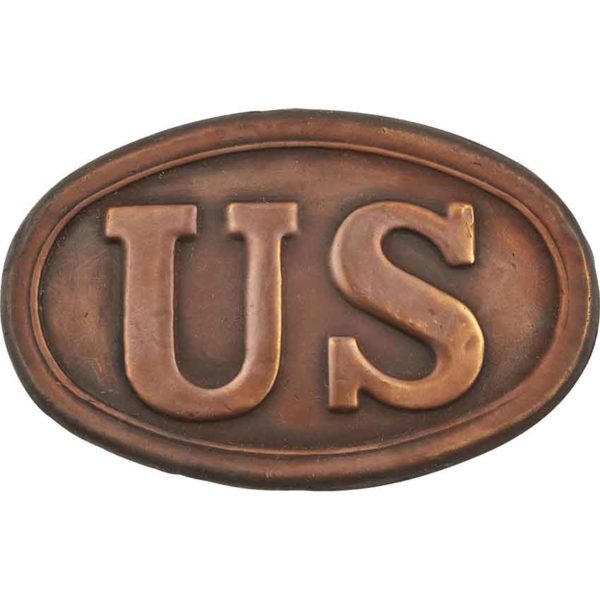 Oval U.S. Belt Buckle