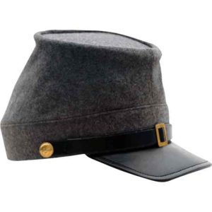 Grey Civil War Kepi