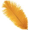 Marigold Ostrich Feather Plume