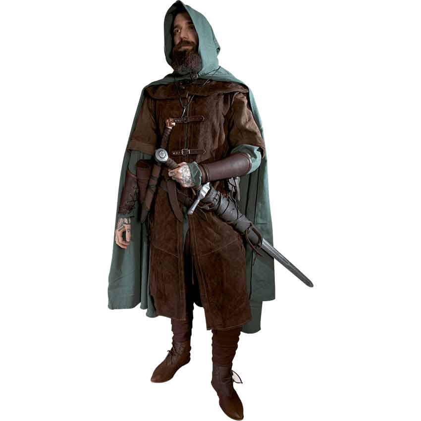 Garen Mens Medieval Ranger Outfit