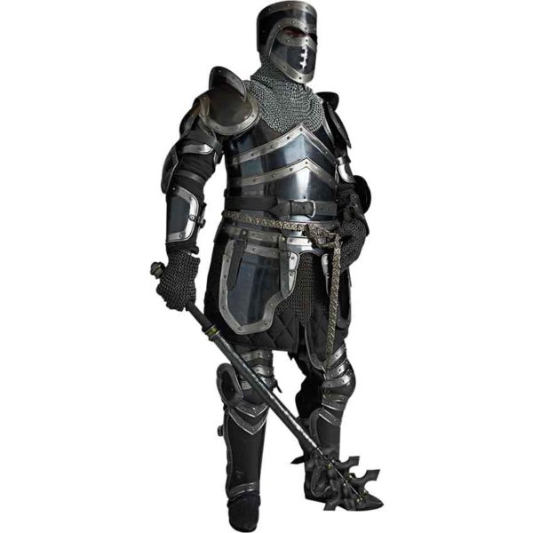 Edward Darkened Knight Complete Armour Set