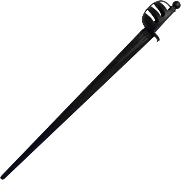 Xtreme Basket Hilt Synthetic Sparring Sword Black Blade