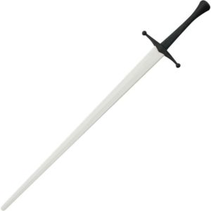 White and Black Sparring Bastard Sword