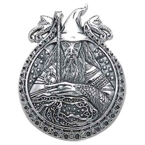 Sterling Silver Starry Wizard Pendant
