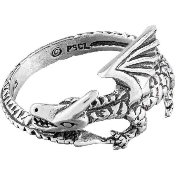 Coiled Dragon Ring