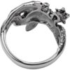 Dragon Wrap Silver Ring