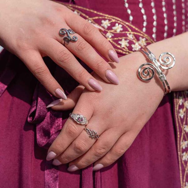 Silver Celtic Designed Ring