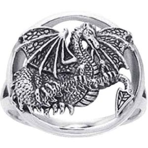Winged Dragon Ring
