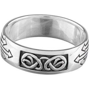 Celtic Arrow Knotwork Ring