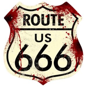 Route 666 Road Sign