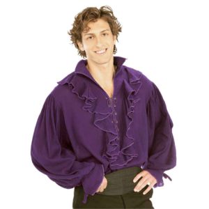 Purple Pirate Costume Shirt