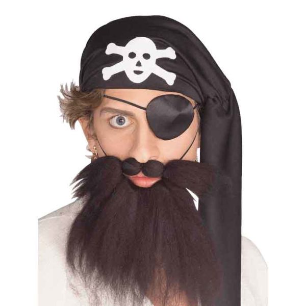Pirate Beard and Mustache Set