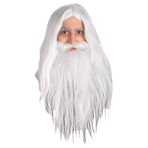 Childs LOTR Gandalf Wig and Beard Set