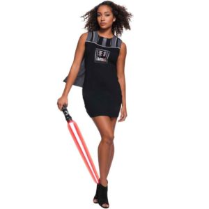 Adult Darth Vader Rhinestone Tank Dress