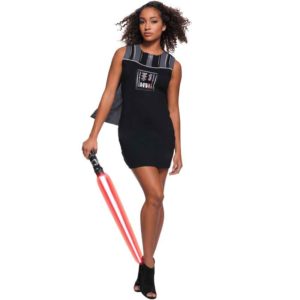 Adult Darth Vader Rhinestone Tank Dress