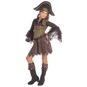Girls Sassy Pirate Costume