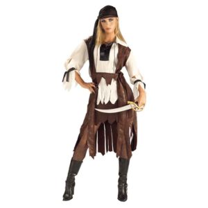 Womens Caribbean Pirate Babe Costume