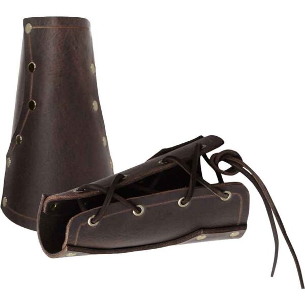 Baudouin Leather Bracers