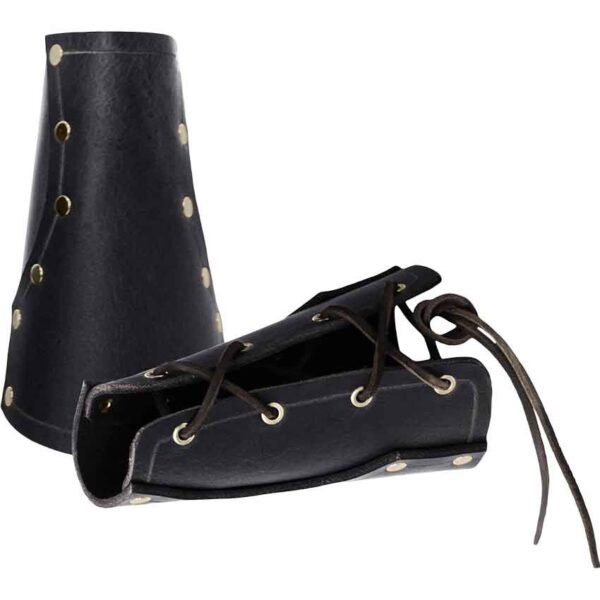 Baudouin Leather Bracers